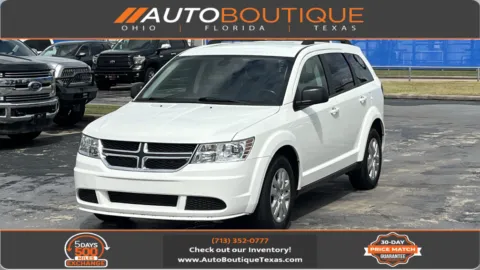 White 2020 Dodge Journey SE Value for sale in Alvin, TX