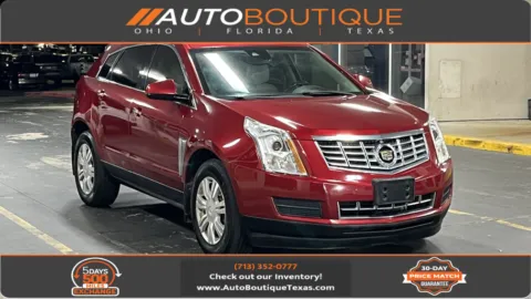 Red 2013 Cadillac SRX Luxury Collection for sale in Alvin, TX