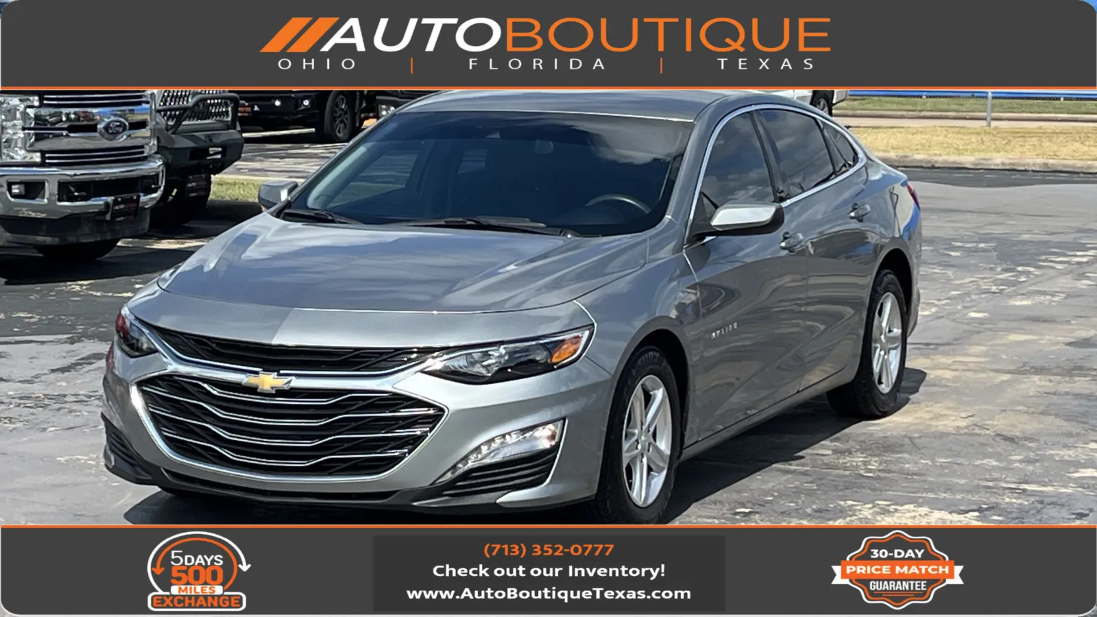Gray 2024 Chevrolet Malibu LT for sale in Alvin, TX