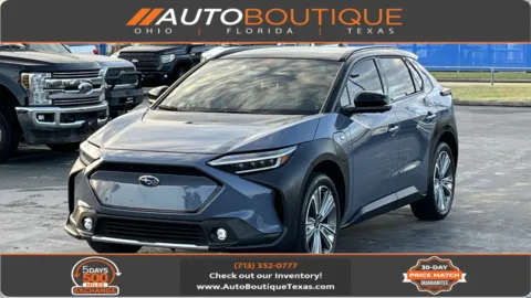 Gray 2023 Subaru Solterra Touring for sale in Alvin, TX