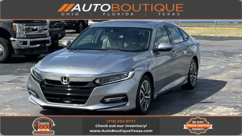 Silver 2019 Honda Accord Hybrid Touring for sale in Alvin, TX