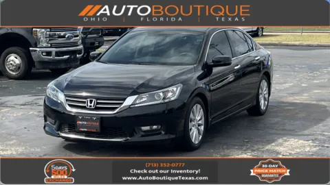Black 2014 Honda Accord Sedan EX for sale in Alvin, TX