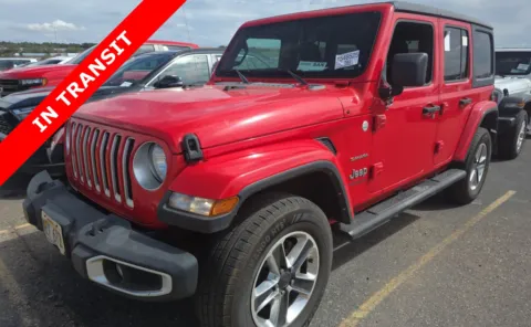 Red 2022 Jeep Wrangler Unlimited Sahara for sale in Alvin, TX