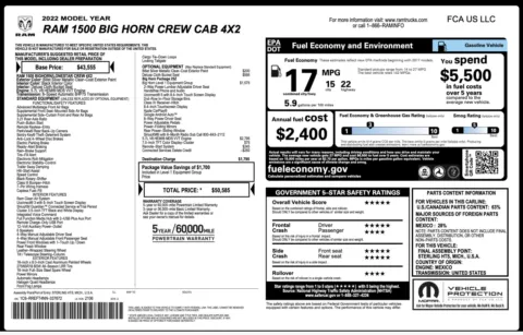 Photos of 2022 Ram 1500 Big Horn for sale in Alvin, TX at Auto Boutique Texas