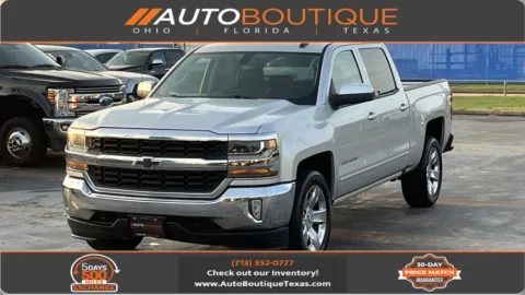 Silver 2017 Chevrolet Silverado 1500 LT for sale in Alvin, TX