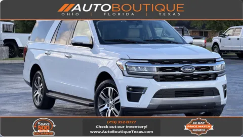 White 2024 Ford Expedition Max Limited for sale in Alvin, TX