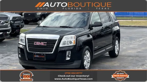 Black 2014 GMC Terrain SLE for sale in Alvin, TX