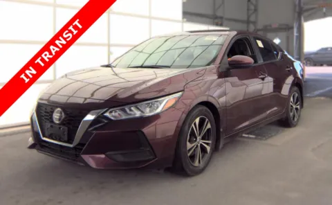 Red 2023 Nissan Sentra SV for sale in Alvin, TX