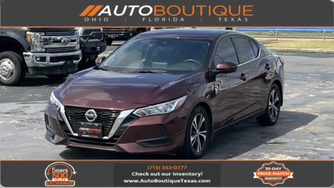 Red 2023 Nissan Sentra SV for sale in Alvin, TX