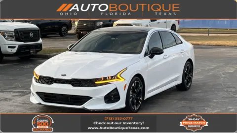 White 2021 Kia K5 GT-Line for sale in Alvin, TX