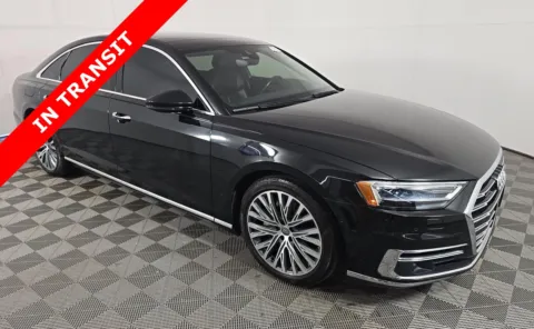 Black 2019 Audi A8 L quattro 55 TFSI for sale in Alvin, TX