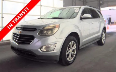 Silver 2016 Chevrolet Equinox LT for sale in Alvin, TX