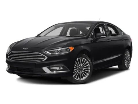Blue 2018 Ford Fusion Titanium for sale in Alvin, TX
