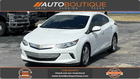 White 2018 Chevrolet Volt LT for sale in Alvin, TX
