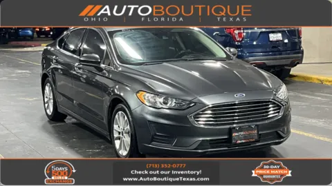 Gray 2020 Ford Fusion Hybrid SE for sale in Alvin, TX