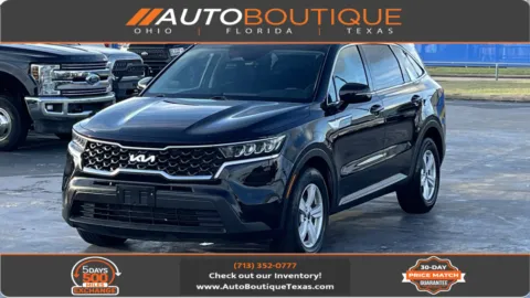 Black 2023 Kia Sorento LX for sale in Alvin, TX