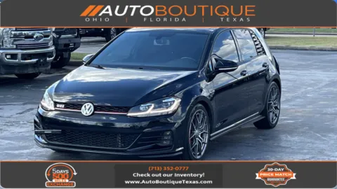 Black 2018 Volkswagen Golf GTI SE for sale in Alvin, TX