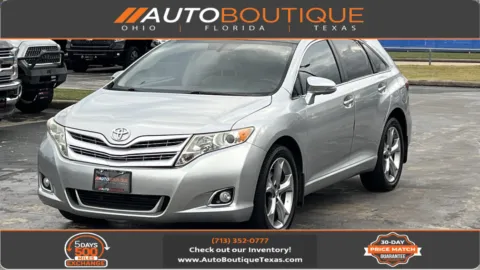 Black 2015 Toyota Venza XLE for sale in Alvin, TX