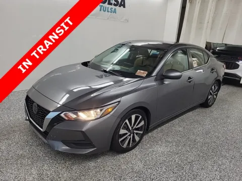 Gray 2021 Nissan Sentra SV for sale in Alvin, TX