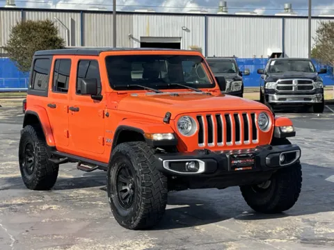Another view of 2018 Jeep Wrangler Unlimited Sahara for sale in Alvin, TX at Auto Boutique Texas