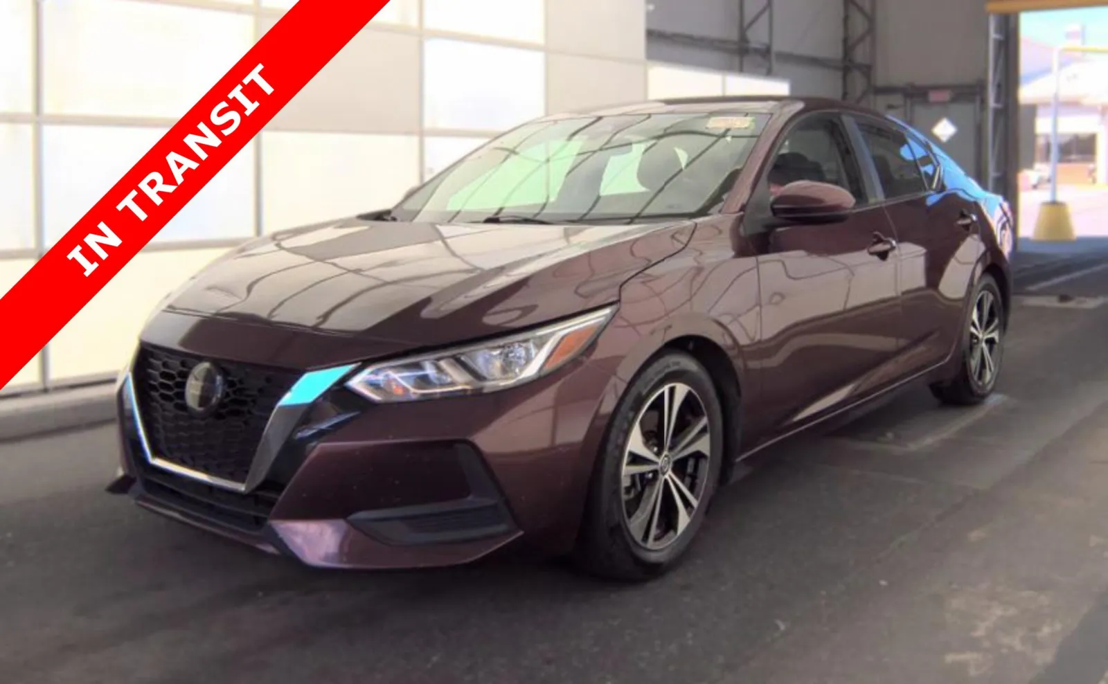 Red 2023 Nissan Sentra SV for sale in Alvin, TX