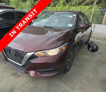 Red 2024 Nissan Sentra SV for sale in Alvin, TX