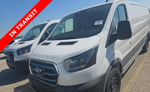 White 2024 Ford E-Transit Cargo Van 350 for sale in Alvin, TX