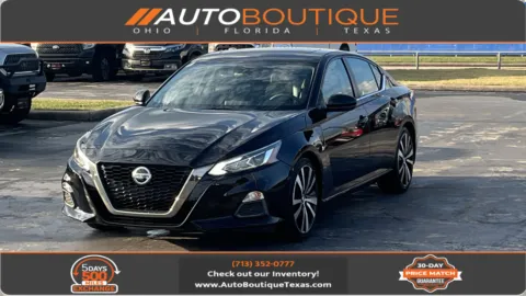 Black 2020 Nissan Altima 2.5 SR for sale in Alvin, TX