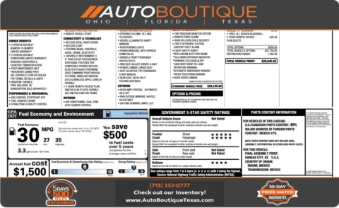 White 2023 Chevrolet Malibu LT for sale in Alvin, TX