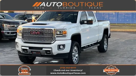 White 2019 GMC Sierra 2500 HD Denali for sale in Alvin, TX