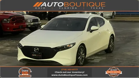 White 2021 Mazda Mazda3 Hatchback 2.5 S for sale in Alvin, TX