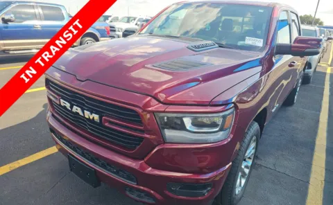 Red 2023 Ram 1500 Laramie for sale in Alvin, TX
