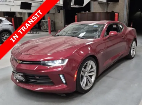 Red 2018 Chevrolet Camaro 1LT for sale in Alvin, TX