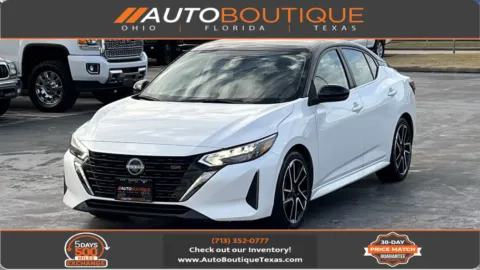 White 2025 Nissan Sentra SR for sale in Alvin, TX