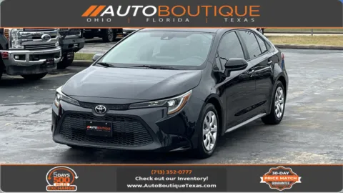 Black 2022 Toyota Corolla LE for sale in Alvin, TX