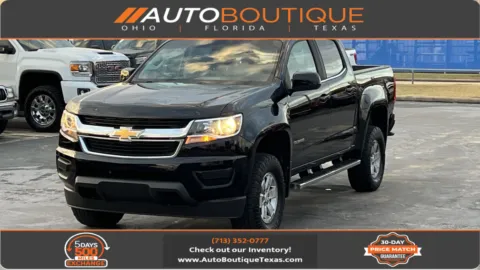 Black 2019 Chevrolet Colorado 4WD Work Truck for sale in Alvin, TX