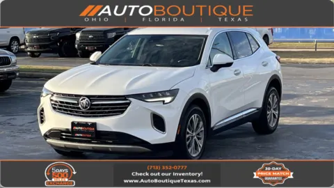 White 2023 Buick Envision Preferred for sale in Alvin, TX