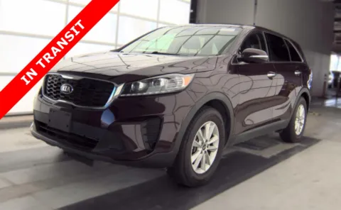 Red 2019 Kia Sorento LX for sale in Alvin, TX