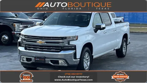 White 2020 Chevrolet Silverado 1500 LTZ for sale in Alvin, TX