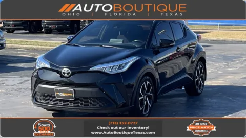 Black 2021 Toyota C-HR XLE for sale in Alvin, TX