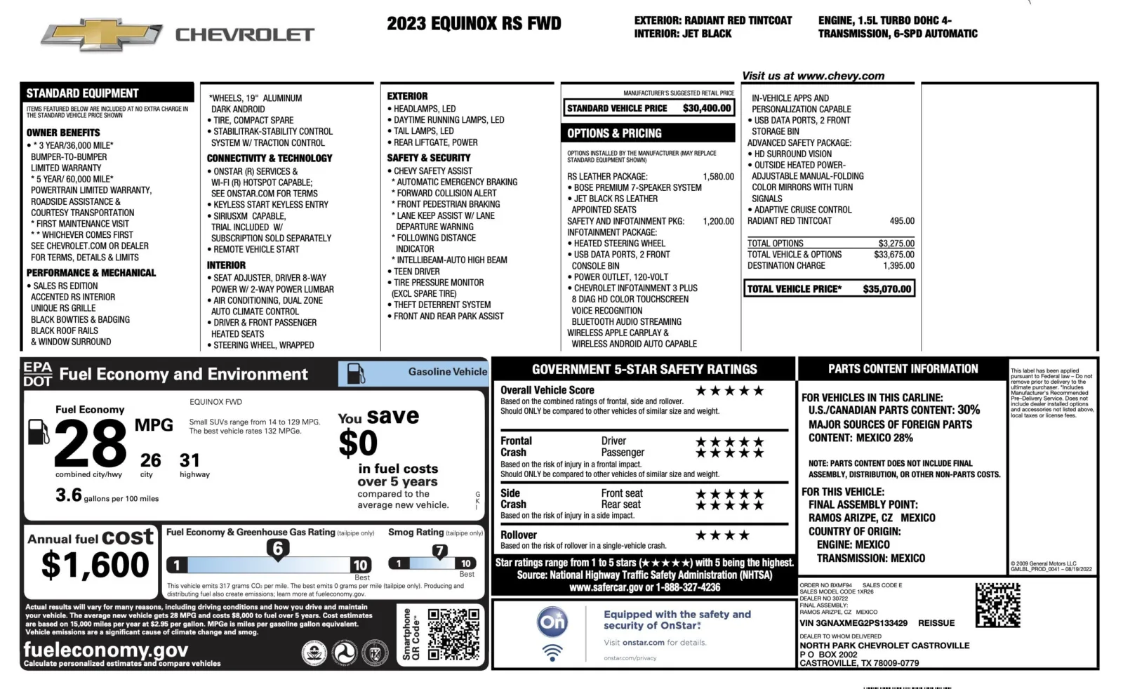 Chevrolet Equinox photo 2