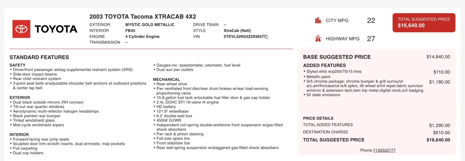 Toyota Tacoma photo 4