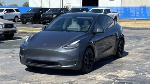 Gray 2020 Tesla Model Y Long Range for sale in Alvin, TX