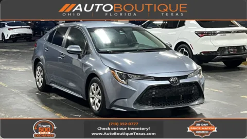 Gray 2022 Toyota Corolla LE for sale in Alvin, TX