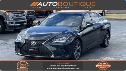 Black 2021 Lexus ES 350 F SPORT for sale in Alvin, TX
