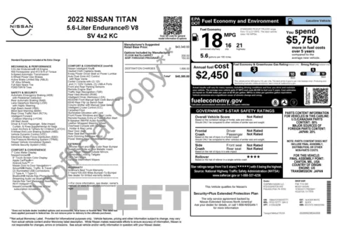 Photos of 2022 Nissan Titan SV for sale in Alvin, TX at Auto Boutique Texas