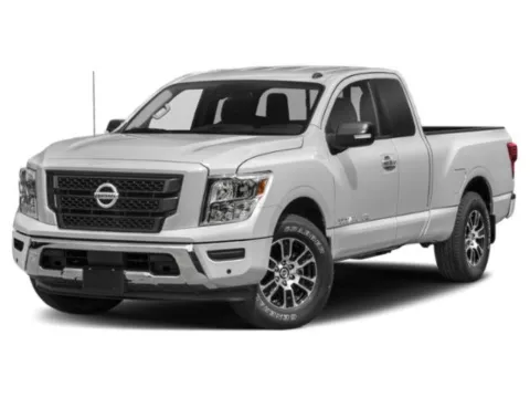 White 2022 Nissan Titan SV for sale in Alvin, TX