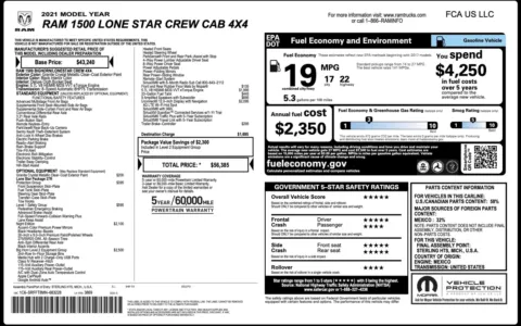 Photos of 2021 Ram 1500 Lone Star for sale in Alvin, TX at Auto Boutique Texas