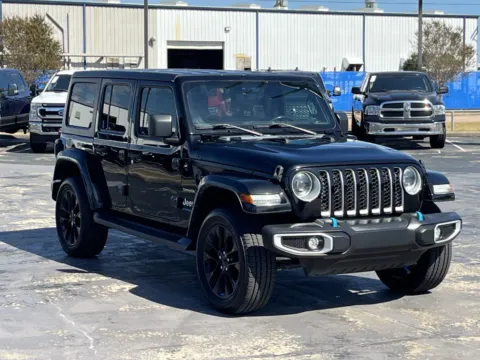 Another view of 2023 Jeep Wrangler 4xe Sahara for sale in Alvin, TX at Auto Boutique Texas