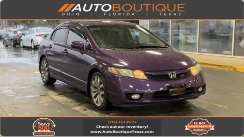 Gray 2011 Honda Civic Sdn Si for sale in Alvin, TX